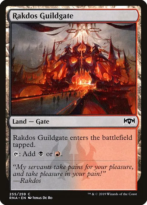 Rakdos Guildgate - Foil