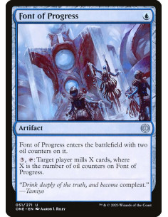 Font of Progress - Foil