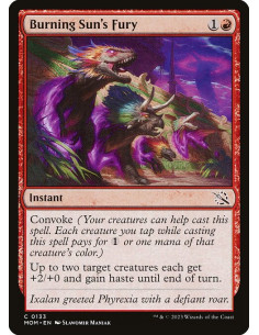 Burning Sun's Fury - Foil
