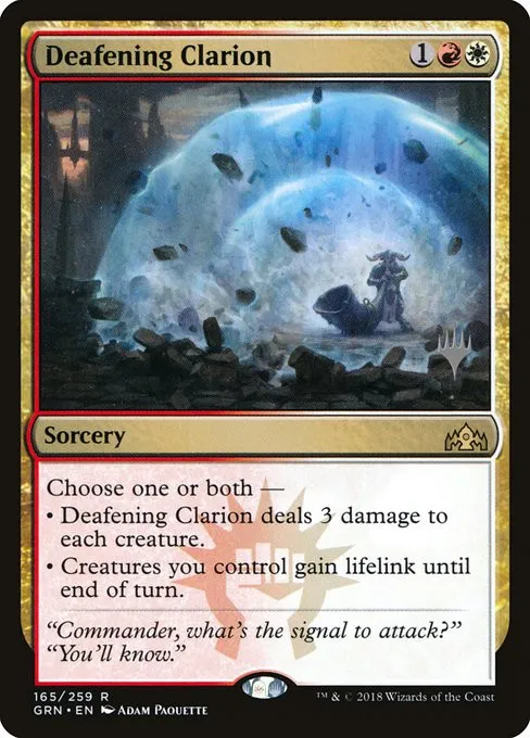 Deafening Clarion - Foil