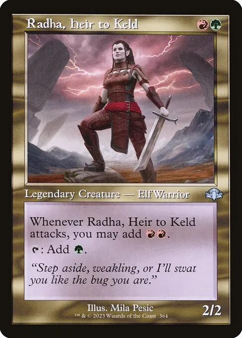 Radha, Heir to Keld - Foil