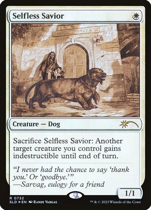 Selfless Savior - Foil