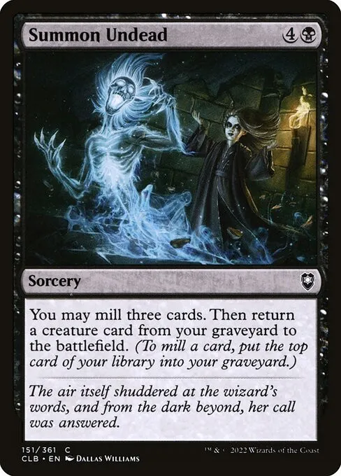 Summon Undead - Foil