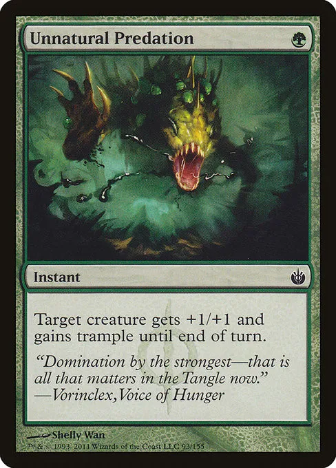 Unnatural Predation - Foil