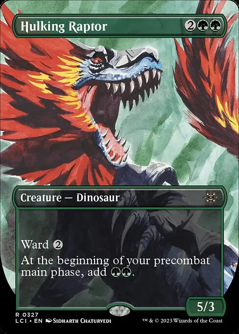 Hulking Raptor - Foil