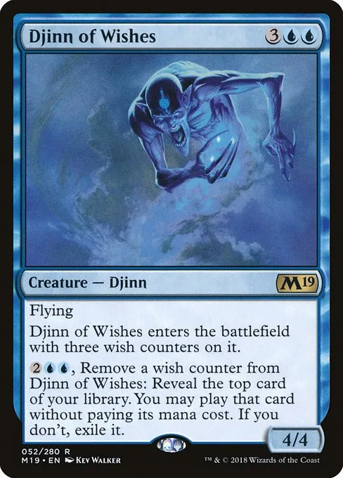 Djinn of Wishes - Foil