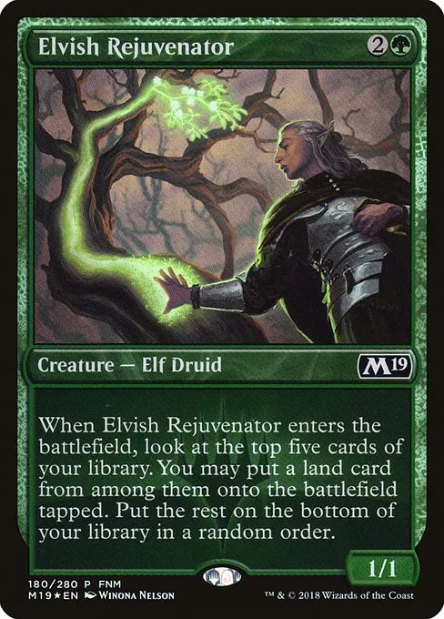 Elvish Rejuvenator - Foil