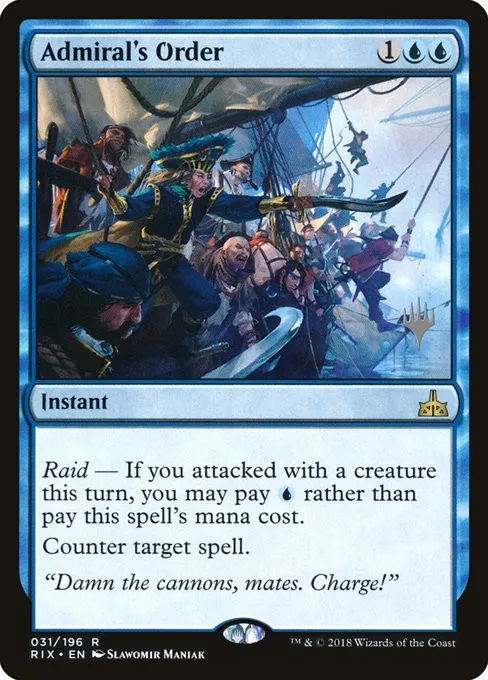 Admiral's Order - Foil