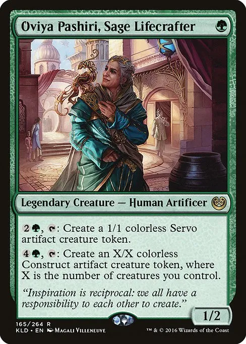 Oviya Pashiri, Sage Lifecrafter - Foil