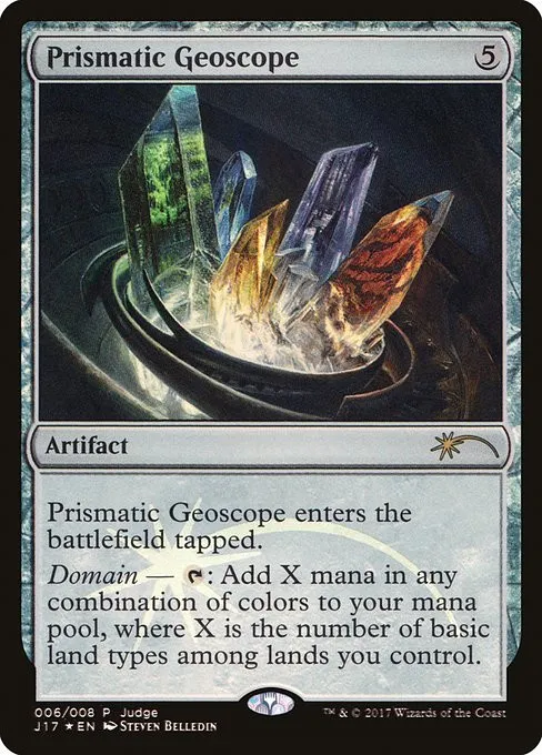 Prismatic Geoscope - Foil