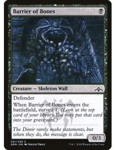 Barrier of Bones