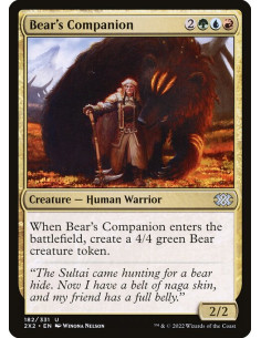 Bear's Companion - Foil