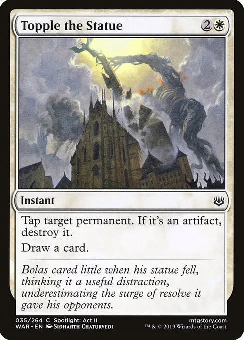 Topple the Statue - Foil