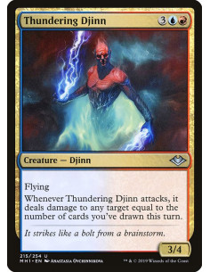 Thundering Djinn - Foil