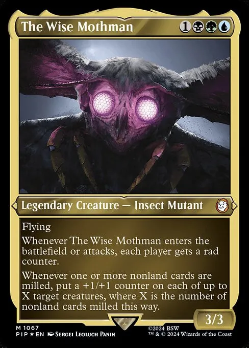 The Wise Mothman - Foil