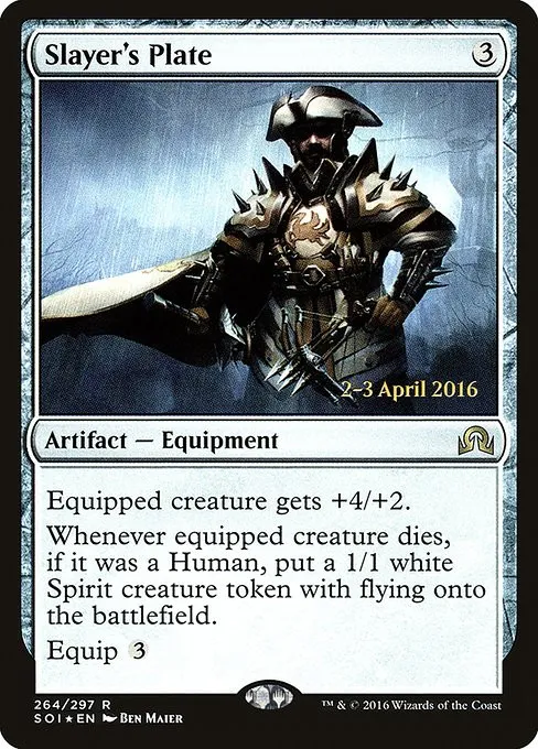 Slayer's Plate - Foil