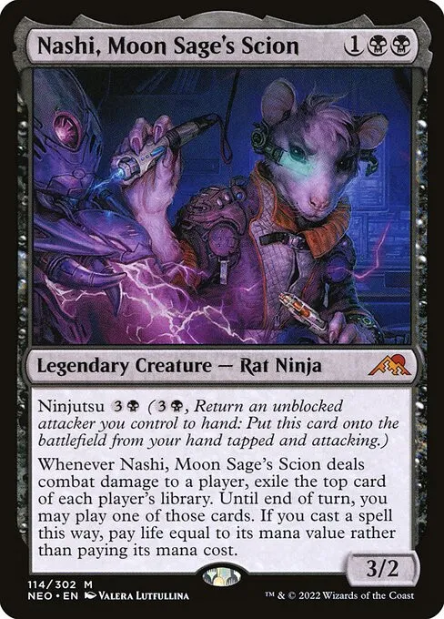 Nashi, Moon Sage's Scion - Foil