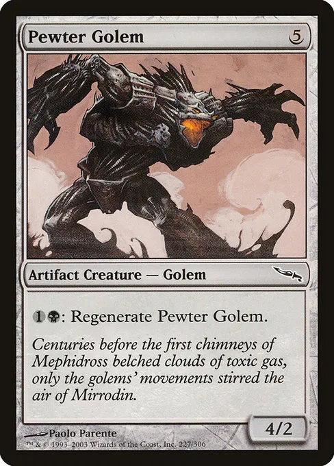 Pewter Golem - Foil