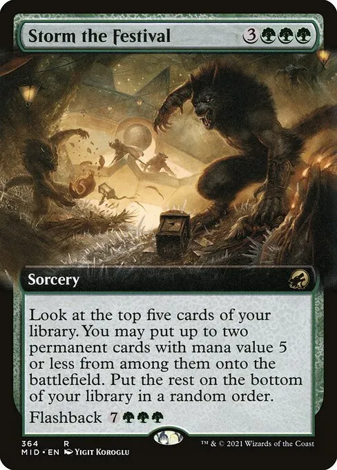 Storm the Festival - Foil