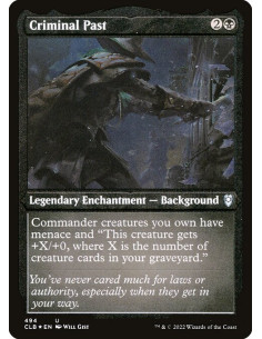 Criminal Past - Foil