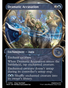 Dramatic Accusation - Foil