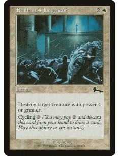 Radiant's Judgment - Foil