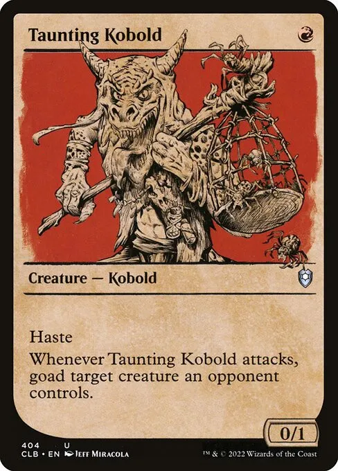 Taunting Kobold - Foil