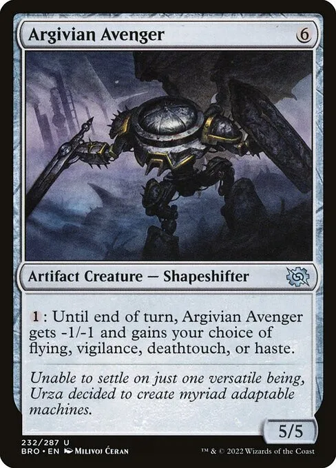 Argivian Avenger - Foil