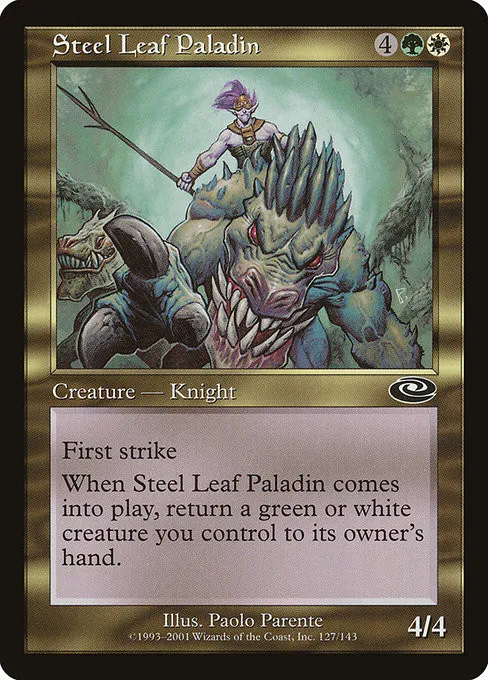 Steel Leaf Paladin - Foil