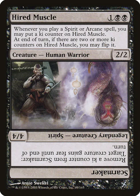 Hired Muscle // Scarmaker - Foil