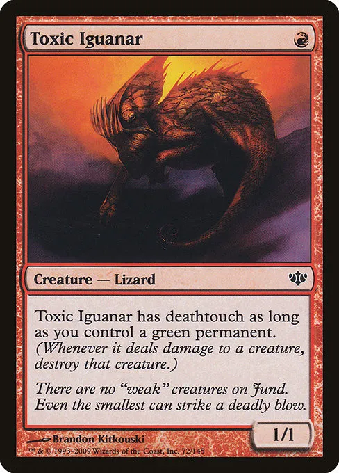 Toxic Iguanar - Foil