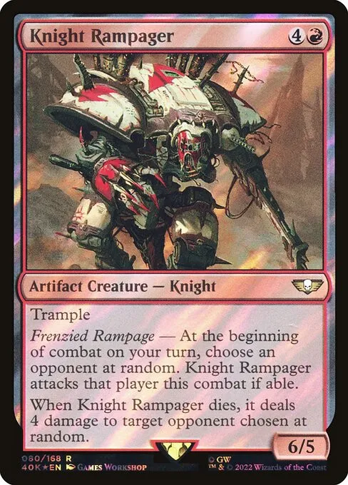 Knight Rampager - Foil