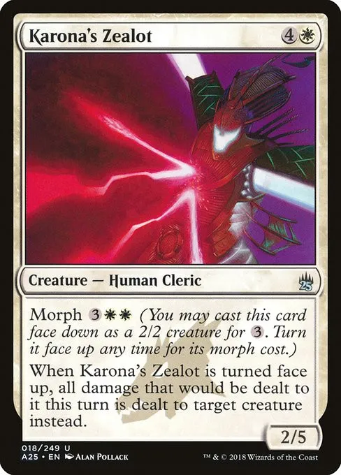 Karona's Zealot - Foil