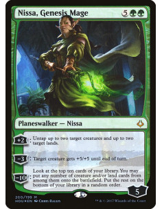 Nissa, Genesis Mage - Foil
