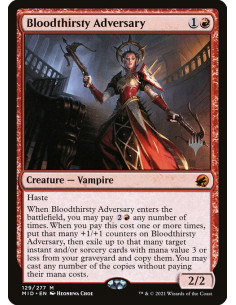 Bloodthirsty Adversary - Foil