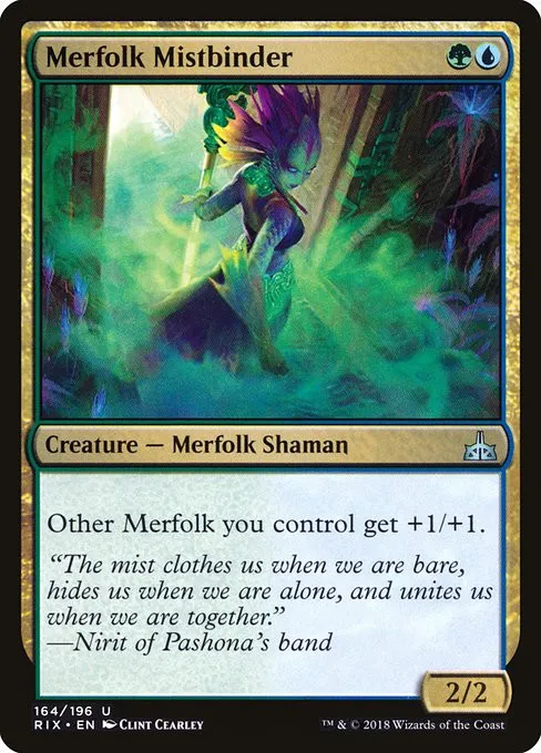 Merfolk Mistbinder - Foil