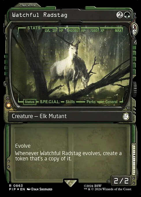 Watchful Radstag - Foil