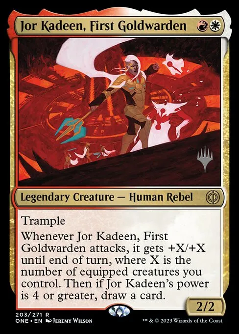 Jor Kadeen, First Goldwarden - Foil