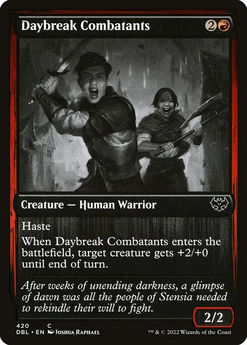Daybreak Combatants - Foil