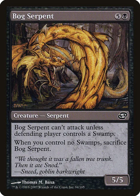 Bog Serpent - Foil