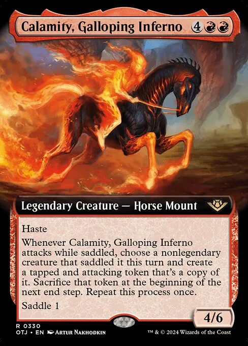 Calamity, Galloping Inferno - Foil