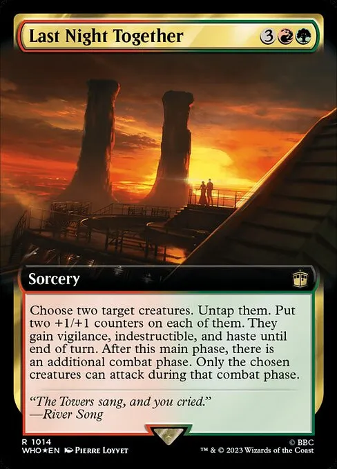 Last Night Together - Foil