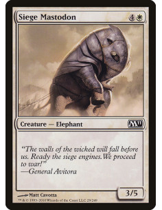 Siege Mastodon - Foil