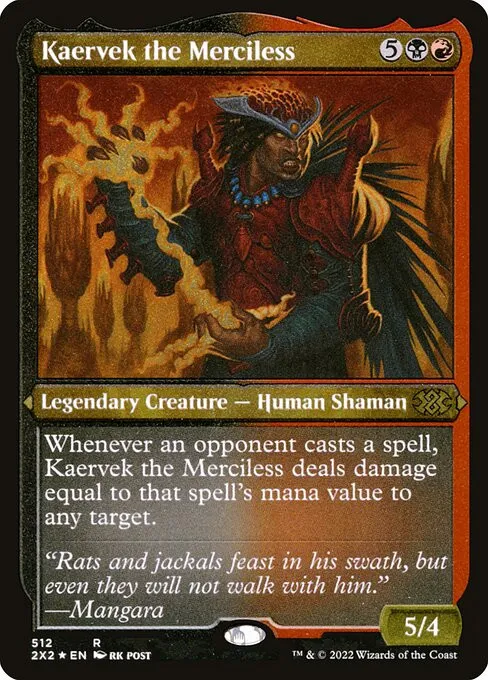 Kaervek the Merciless - Foil
