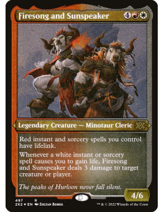 Firesong and Sunspeaker - Foil