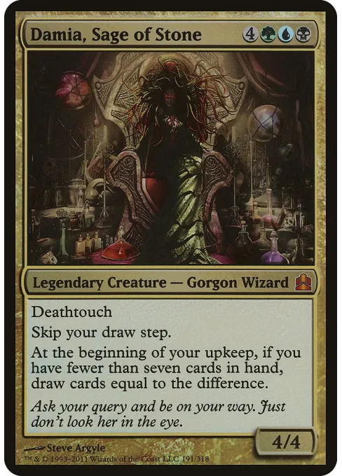 Damia, Sage of Stone - Foil