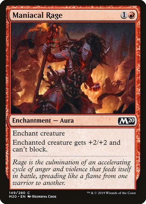 Maniacal Rage - Foil