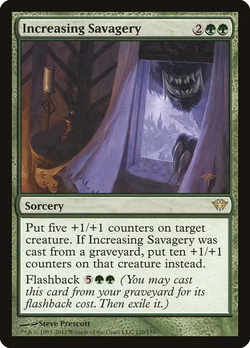 Increasing Savagery - Foil