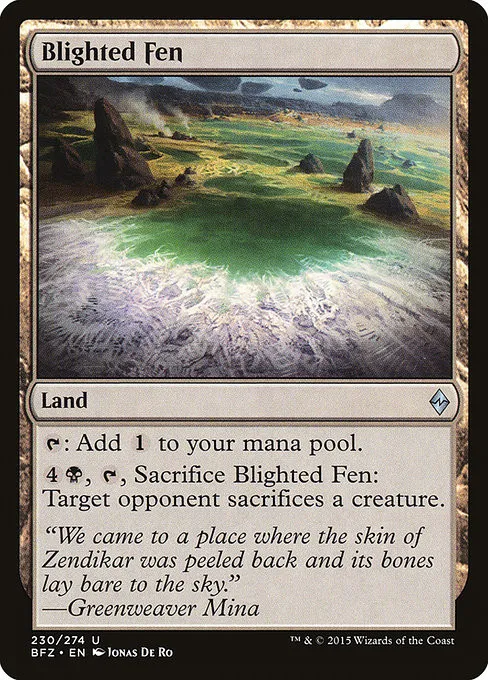 Blighted Fen - Foil