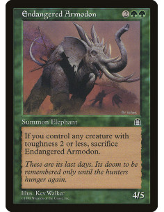 Endangered Armodon
